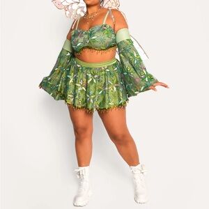 I Heart Raves Green Fairy Outfit